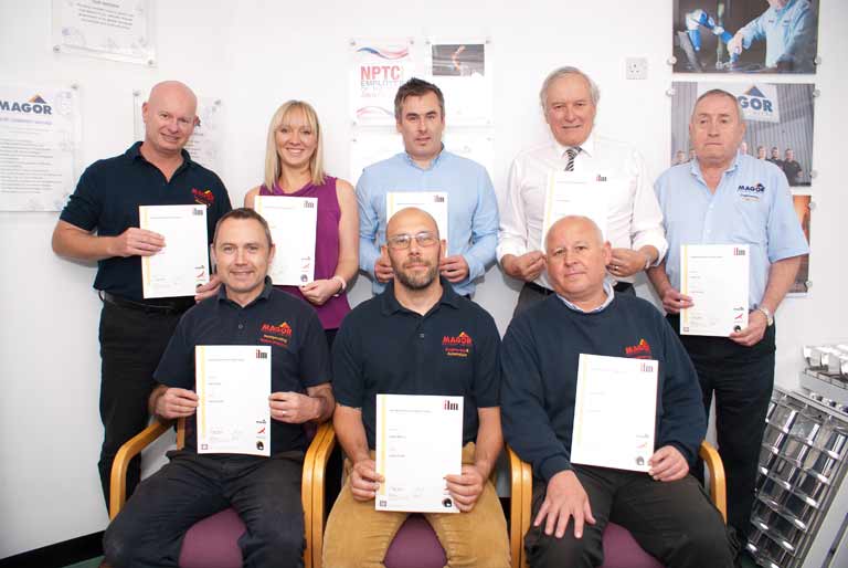 Magor Engineering with their ILM Qualifications
