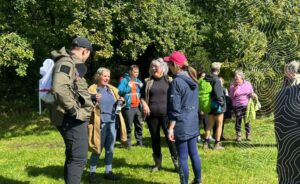 Duke of Edinburgh supporters netwalking day